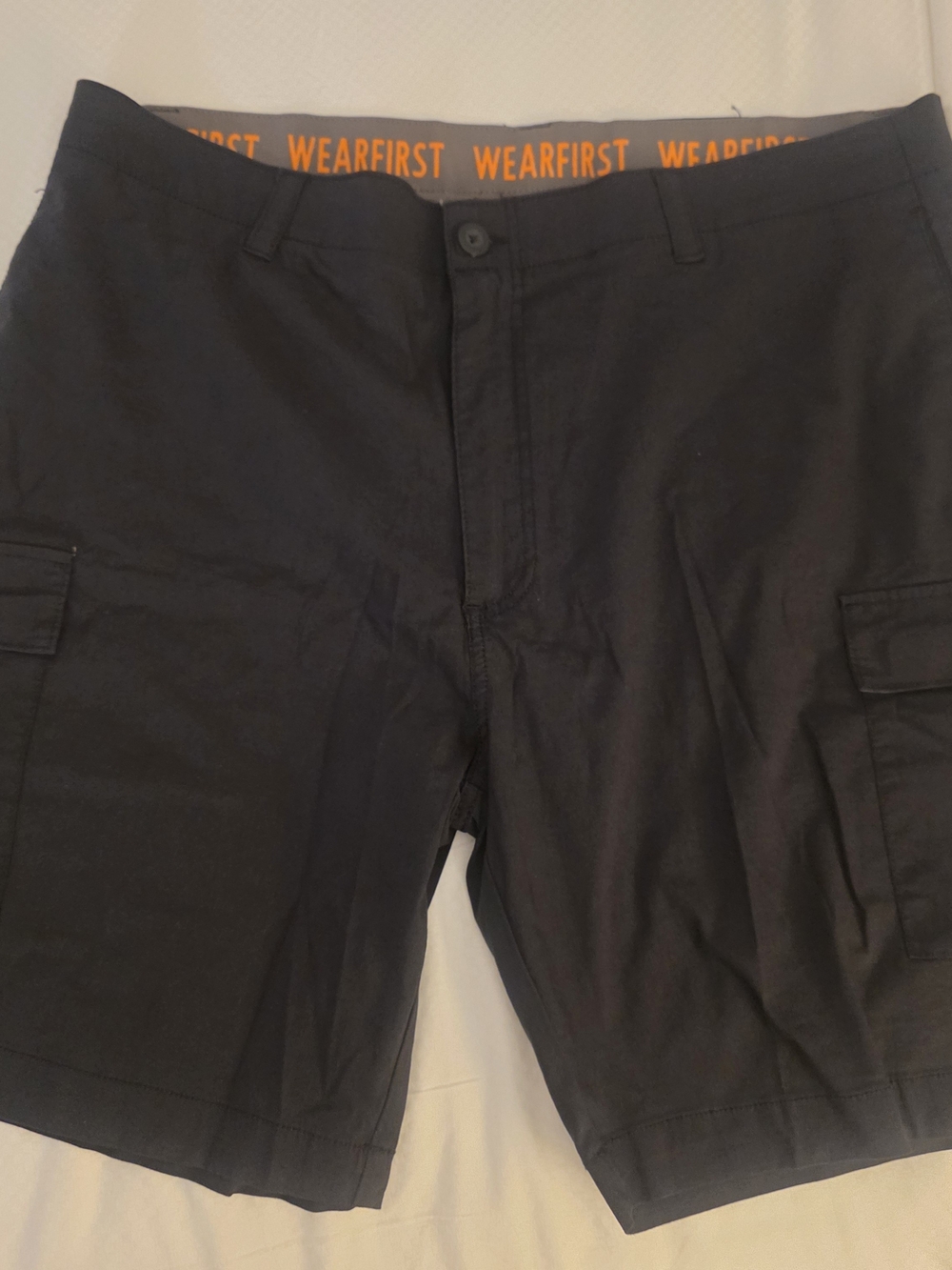 WearFirst Black Men's Cargo Shorts